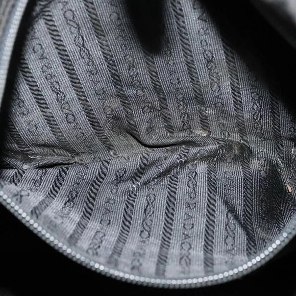 PRADA Tote Bag Nylon Black Auth - Picture 14 of 16